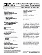 DataSheet ADuC7062 pdf